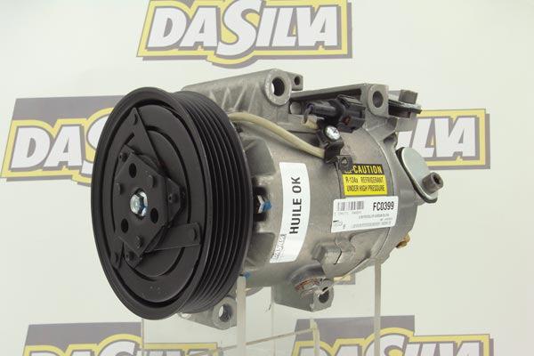 DA SILVA FC0399 - Compressor, air conditioning autospares.lv