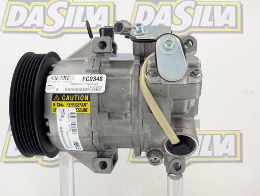 DA SILVA FC0348 - Compressor, air conditioning autospares.lv