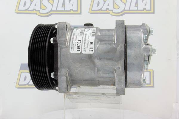 DA SILVA FC0361 - Compressor, air conditioning autospares.lv