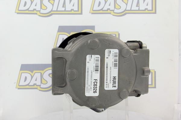 DA SILVA FC0326 - Compressor, air conditioning autospares.lv