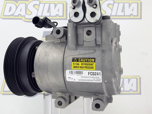 DA SILVA FC0241 - Compressor, air conditioning autospares.lv
