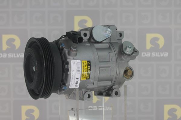 DA SILVA FC0242 - Compressor, air conditioning autospares.lv