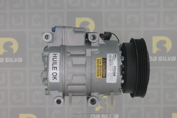 DA SILVA FC0256 - Compressor, air conditioning autospares.lv