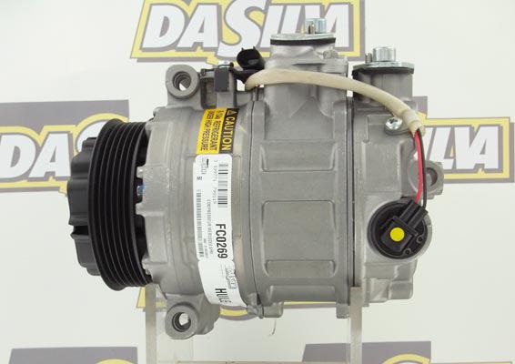 DA SILVA FC0269 - Compressor, air conditioning autospares.lv