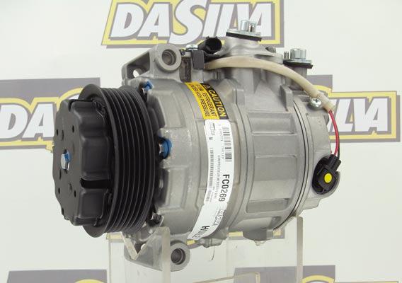 DA SILVA FC0269 - Compressor, air conditioning autospares.lv