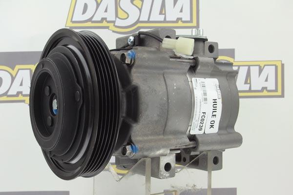 DA SILVA FC0239 - Compressor, air conditioning autospares.lv