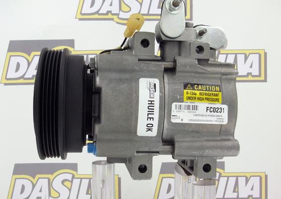 DA SILVA FC0231 - Compressor, air conditioning autospares.lv