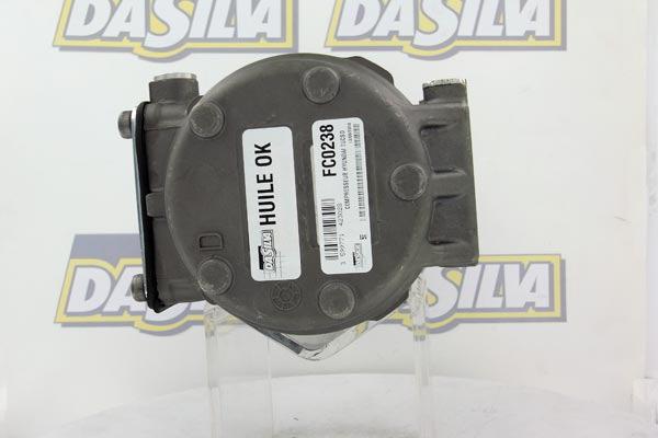 DA SILVA FC0238 - Compressor, air conditioning autospares.lv