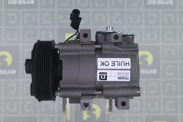 DA SILVA FC0232 - Compressor, air conditioning autospares.lv