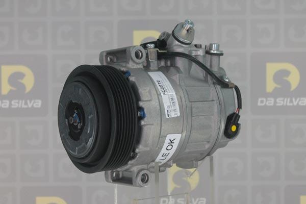 DA SILVA FC0272 - Compressor, air conditioning autospares.lv