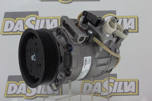 DA SILVA FC0701 - Compressor, air conditioning autospares.lv