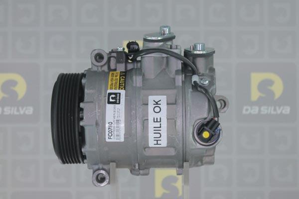 DA SILVA FC0780 - Compressor, air conditioning autospares.lv