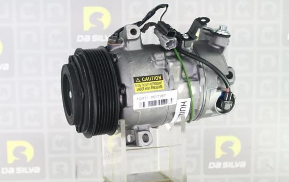 DA SILVA FC0731 - Compressor, air conditioning autospares.lv