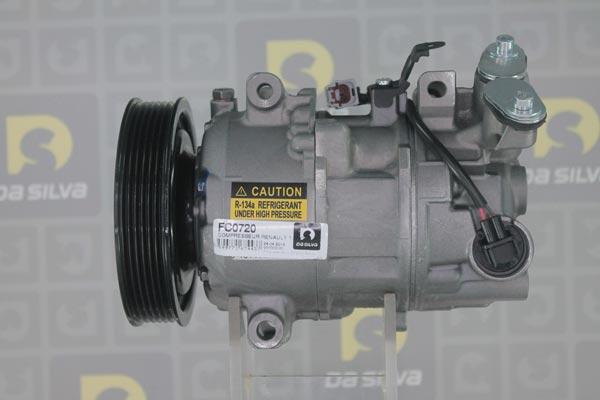 DA SILVA FC0720 - Compressor, air conditioning autospares.lv