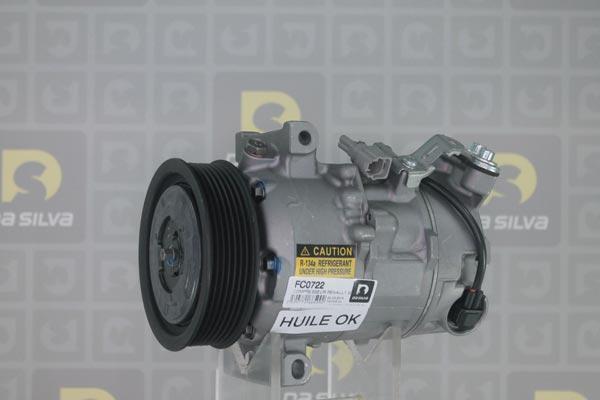 DA SILVA FC0722 - Compressor, air conditioning autospares.lv