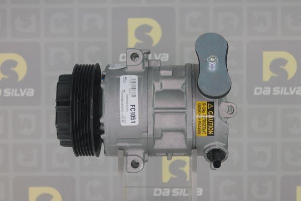 DA SILVA FC1051 - Compressor, air conditioning autospares.lv