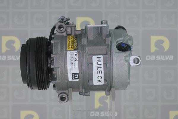 DA SILVA FC1001 - Compressor, air conditioning autospares.lv