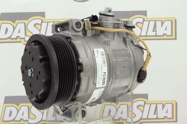 DA SILVA FC1035 - Compressor, air conditioning autospares.lv