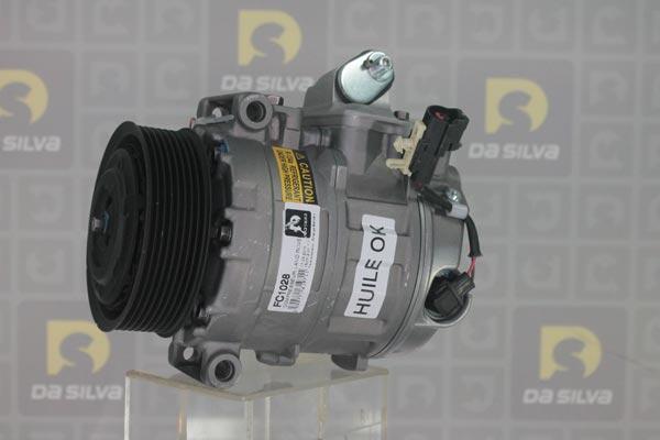 DA SILVA FC1028 - Compressor, air conditioning autospares.lv