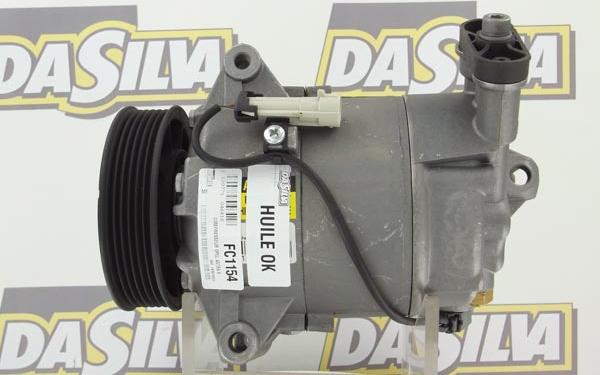 DA SILVA FC1154 - Compressor, air conditioning autospares.lv