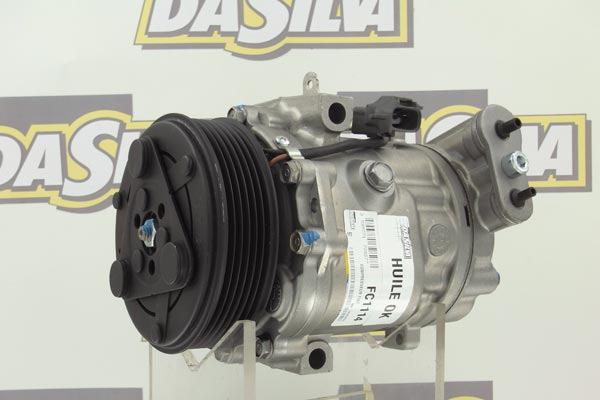 DA SILVA FC1114 - Compressor, air conditioning autospares.lv