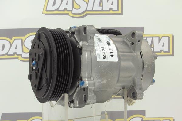 DA SILVA FC1125 - Compressor, air conditioning autospares.lv