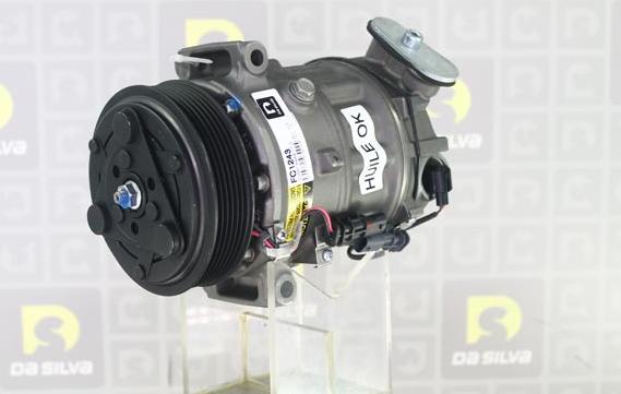 DA SILVA FC1243 - Compressor, air conditioning autospares.lv