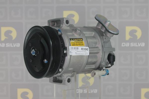 DA SILVA FC1242 - Compressor, air conditioning autospares.lv