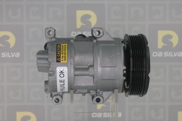 DA SILVA FC1250 - Compressor, air conditioning autospares.lv