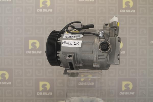 DA SILVA FC1757 - Compressor, air conditioning autospares.lv