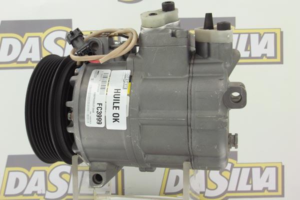 DA SILVA FC3999 - Compressor, air conditioning autospares.lv