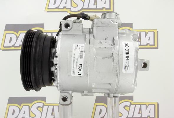 DA SILVA FC3451 - Compressor, air conditioning autospares.lv