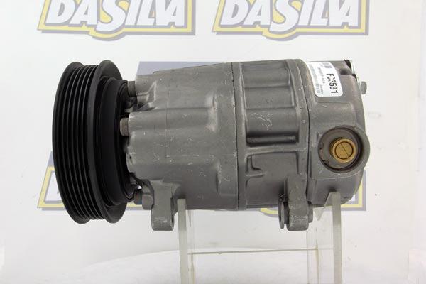 DA SILVA FC3581 - Compressor, air conditioning autospares.lv