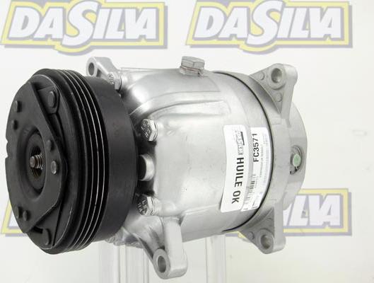 DA SILVA FC3571 - Compressor, air conditioning autospares.lv