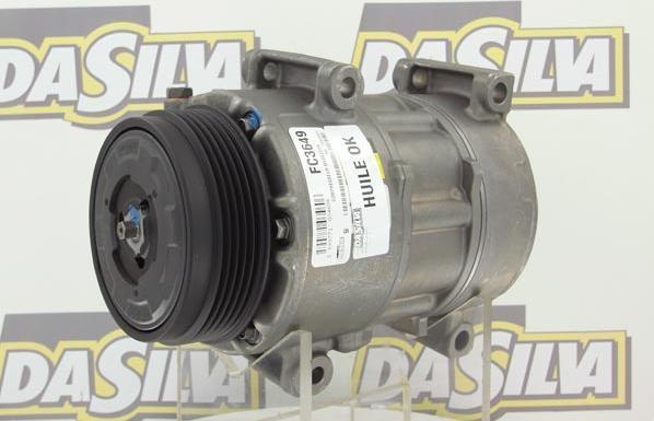 DA SILVA FC3649 - Compressor, air conditioning autospares.lv