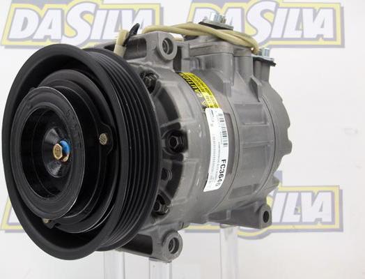 DA SILVA FC3646 - Compressor, air conditioning autospares.lv