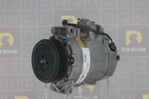 DA SILVA FC3654 - Compressor, air conditioning autospares.lv