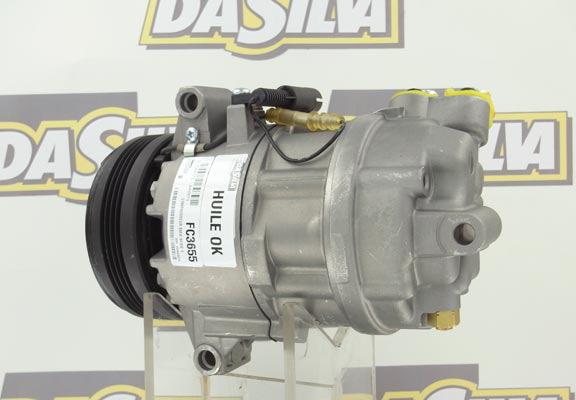 DA SILVA FC3655 - Compressor, air conditioning autospares.lv