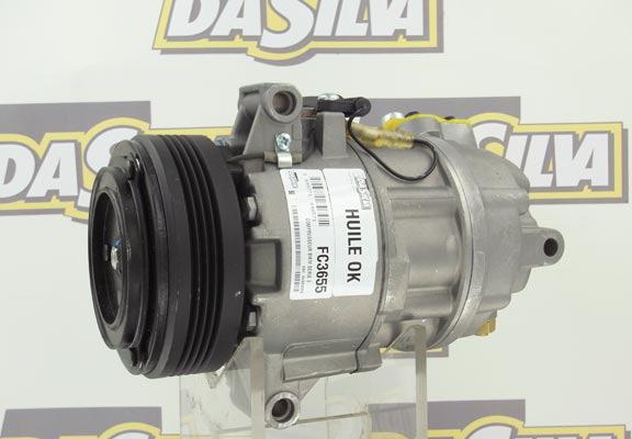 DA SILVA FC3655 - Compressor, air conditioning autospares.lv