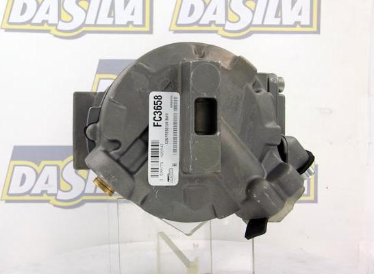 DA SILVA FC3658 - Compressor, air conditioning autospares.lv