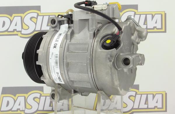 DA SILVA FC3657 - Compressor, air conditioning autospares.lv