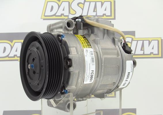 DA SILVA FC3660 - Compressor, air conditioning autospares.lv