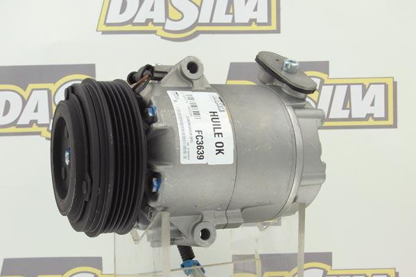 DA SILVA FC3639 - Compressor, air conditioning autospares.lv