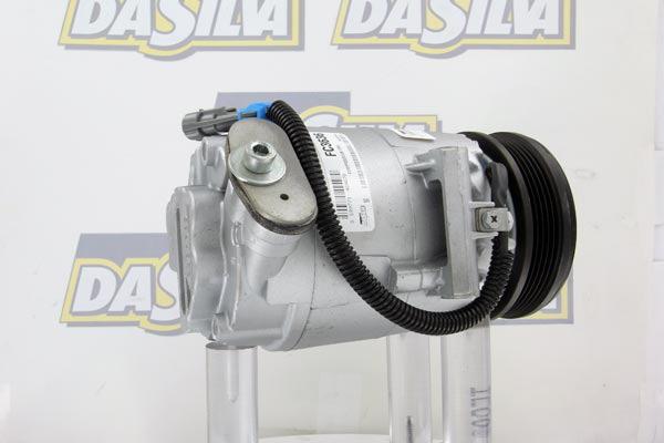 DA SILVA FC3636 - Compressor, air conditioning autospares.lv