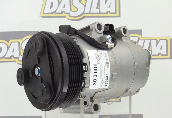 DA SILVA FC3624 - Compressor, air conditioning autospares.lv