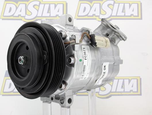 DA SILVA FC3671 - Compressor, air conditioning autospares.lv