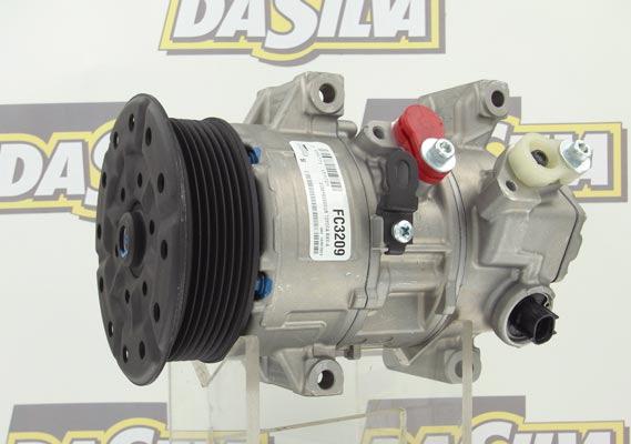 DA SILVA FC3209 - Compressor, air conditioning autospares.lv