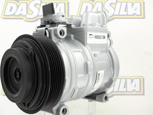 DA SILVA FC3798 - Compressor, air conditioning autospares.lv