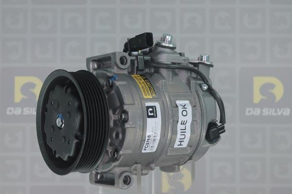 DA SILVA FC3766 - Compressor, air conditioning autospares.lv