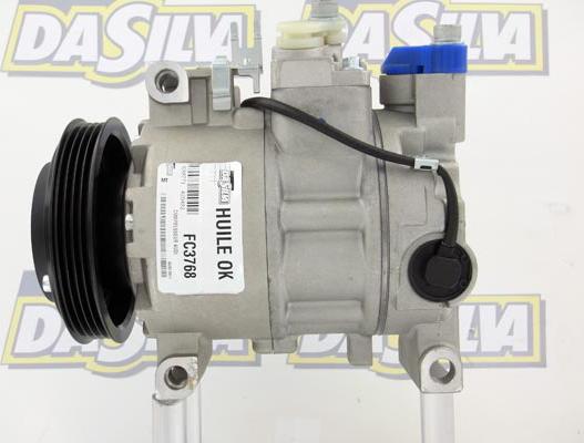 DA SILVA FC3768 - Compressor, air conditioning autospares.lv